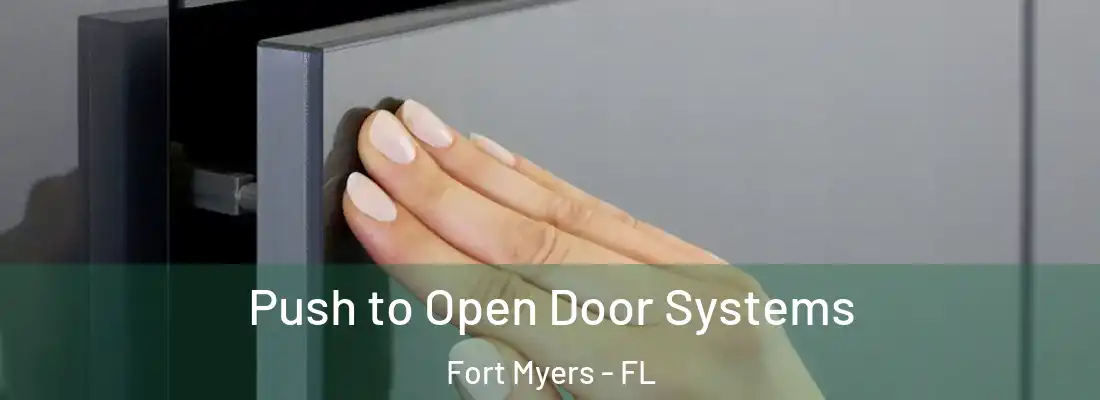 Push to Open Door Systems Fort Myers - FL