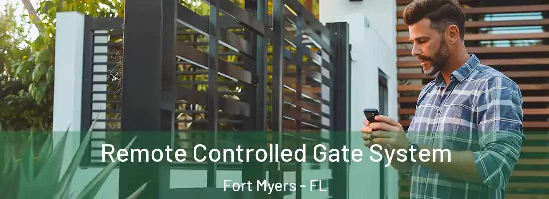 Remote Controlled Gate System Fort Myers - FL